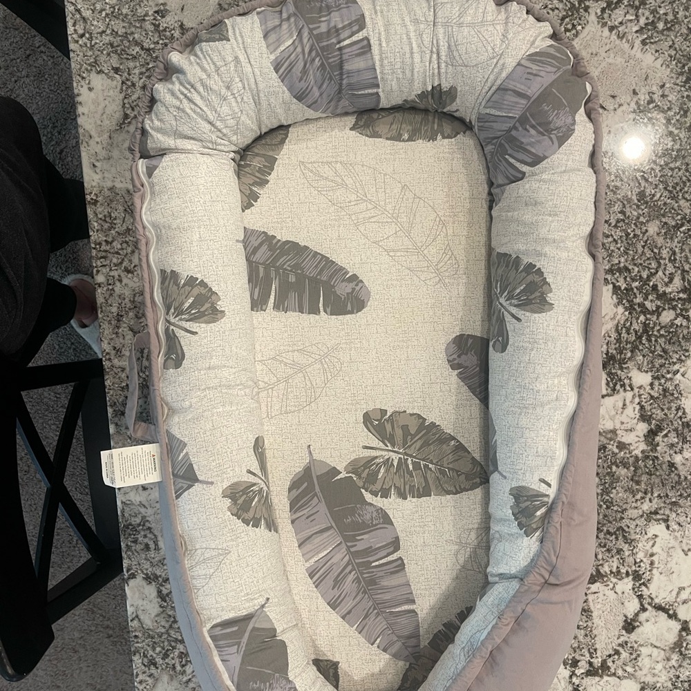 DockATot Leaf Print Baby Lounger